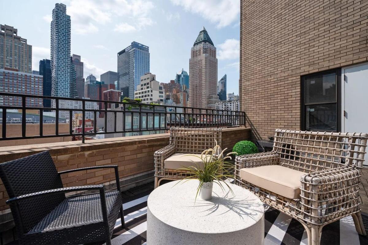 809-6A New 2Br Private Roof & City View Apartment New York Exterior photo